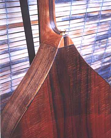 Koa Bouzouki with Maple/Walnut neck