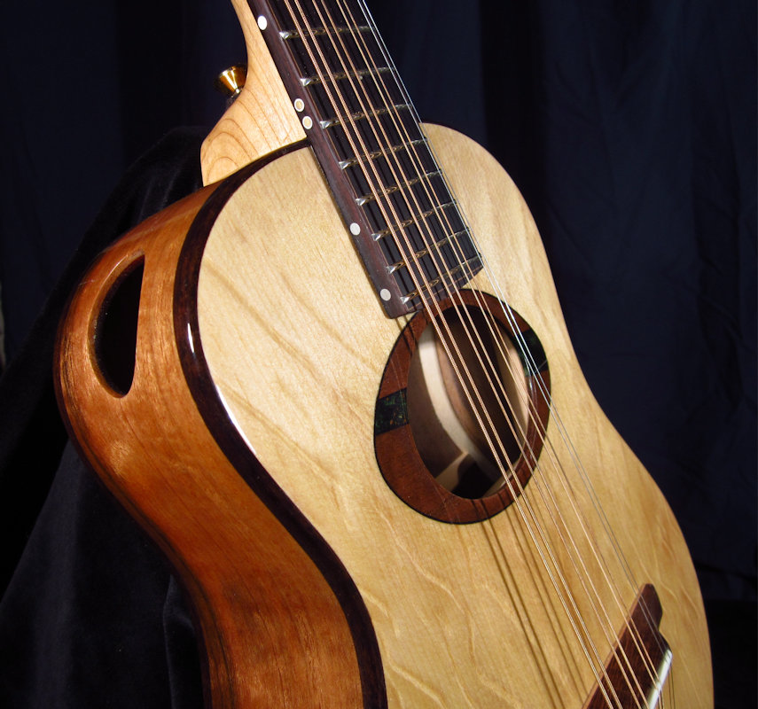 Laughlin Flat-top Guitar-shaped Mandola